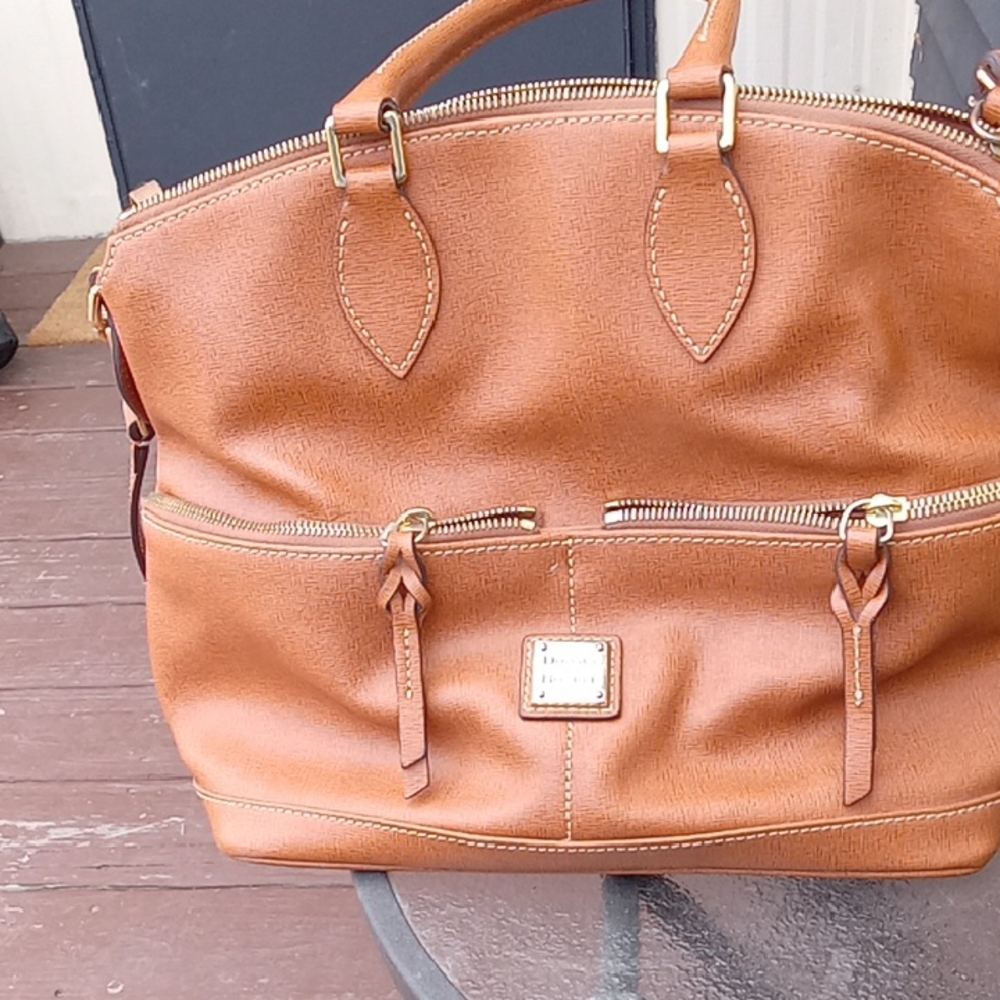 Dooney & Bourke Tan Leather Handbag
